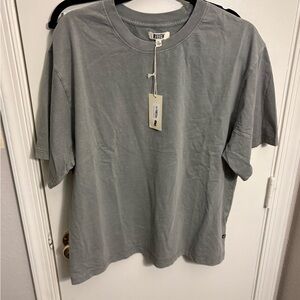 Gray Short Sleeve Men's Tee